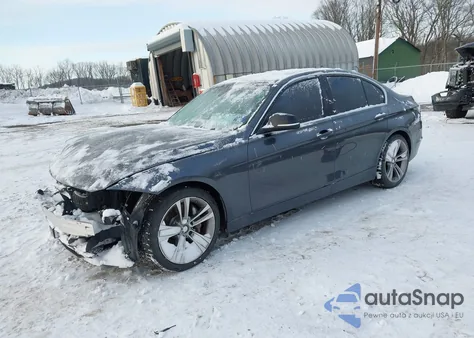 2015 BMW 335I z USA, uszkodzony, nr VIN WBA3A9C51FKW74867